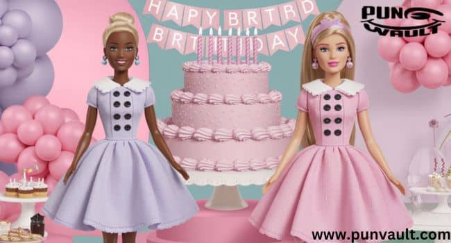 Barbie Birthday Puns