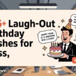 106+ Laugh-Out-Loud Birthday Wishes for Boss