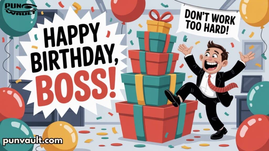 106+ Laugh-Out-Loud Birthday Wishes for Boss