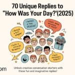 70 Unique Replies to 'How Was Your Day?'(2025)