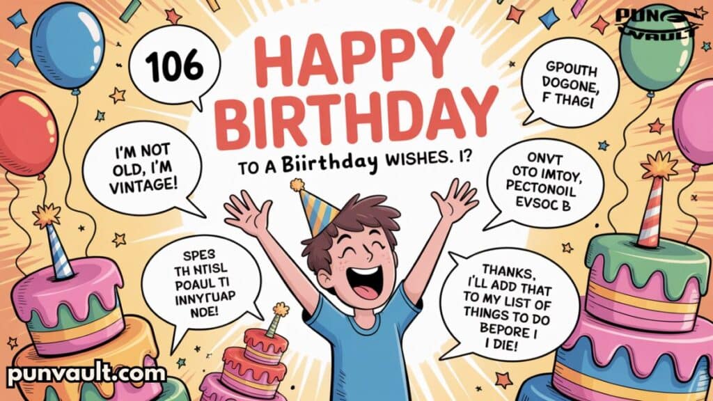 106 Funny Responses To "Happy Birthday" Wishes