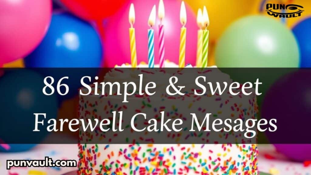 86 Simple & Sweet Farewell Cake Messages for Co-workers