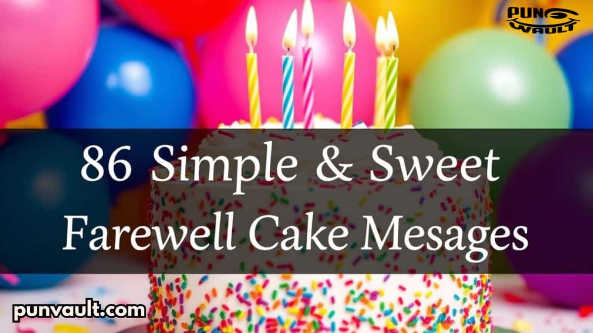 86 Simple & Sweet Farewell Cake Messages for Co-workers