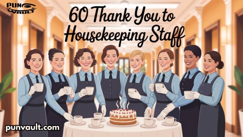 60 Thank You to Housekeeping Staff (Notes, Letters, & Creative Ideas)