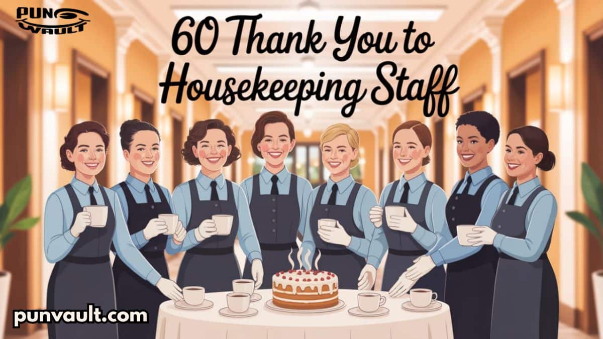 60 Thank You to Housekeeping Staff (Notes, Letters, & Creative Ideas)