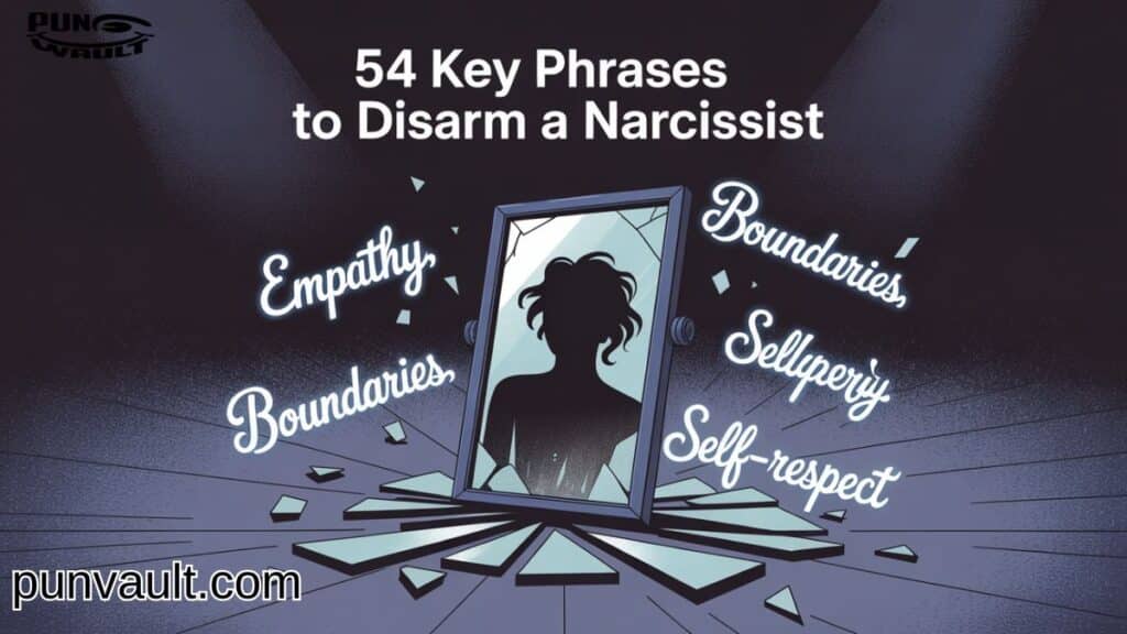 54 Key Phrases to Disarm a Narcissist
