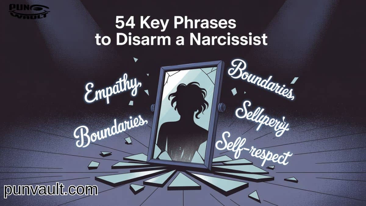 54 Key Phrases to Disarm a Narcissist