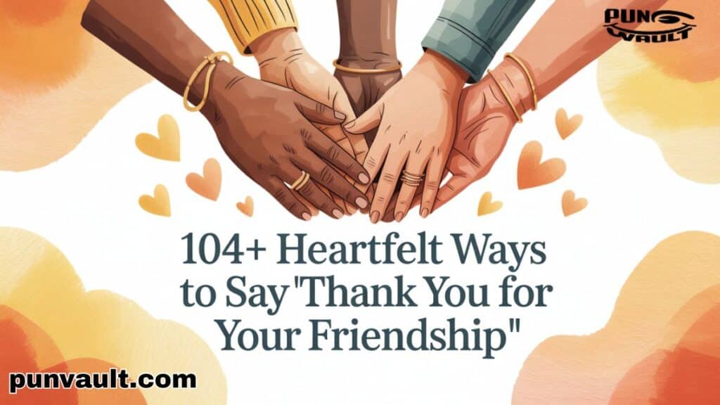 104+ Heartfelt Ways to Say 'Thank You for Your Friendship'