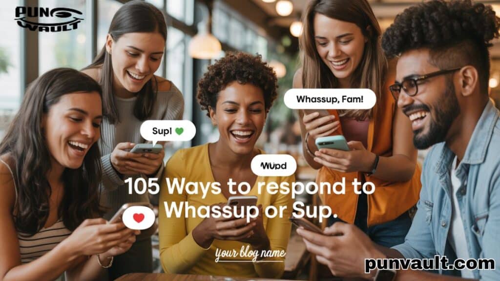 105 Ways To Respond to WhatsUp, Whassup or Sup