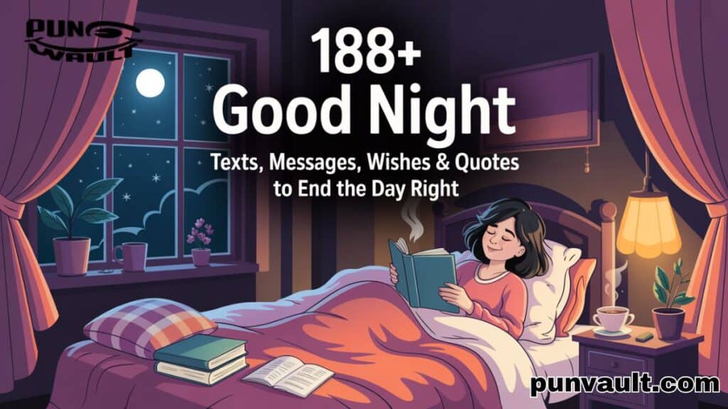 188+ Good Night Texts, Messages, Wishes & Quotes to End the Day Right