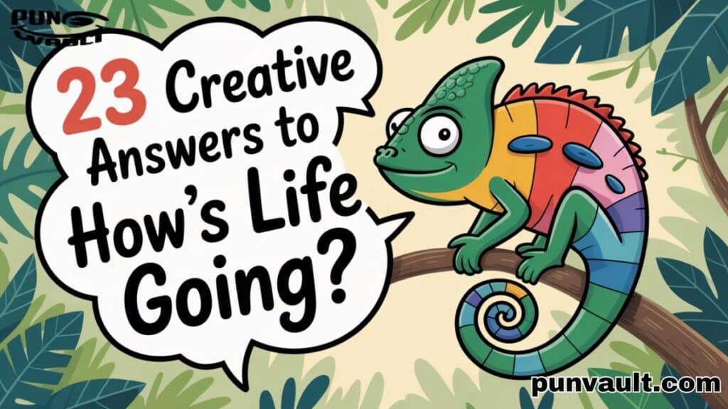 23 Creative Answers to 'How's Life Going?'