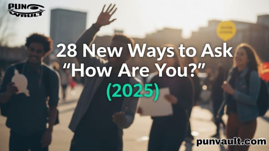 28 New Ways to Ask 'How Are You' (2025)