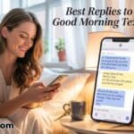 45 Best Replies to Good Morning Texts