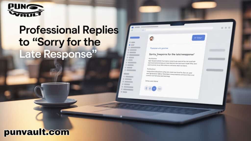 54+ Professional Replies to 'Sorry for the Late Response'