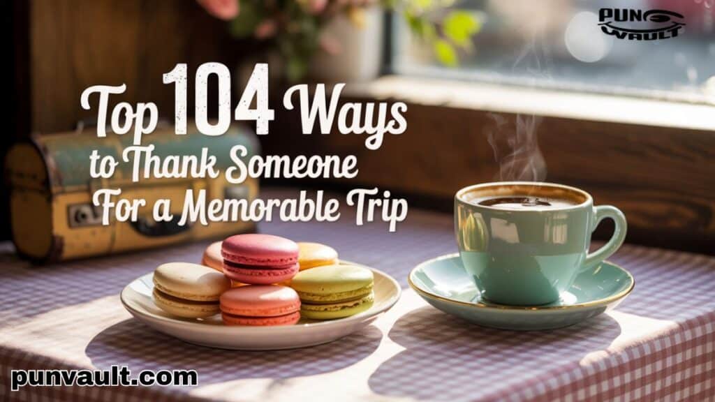 Top 104 Ways to Thank Someone for a Memorable Trip