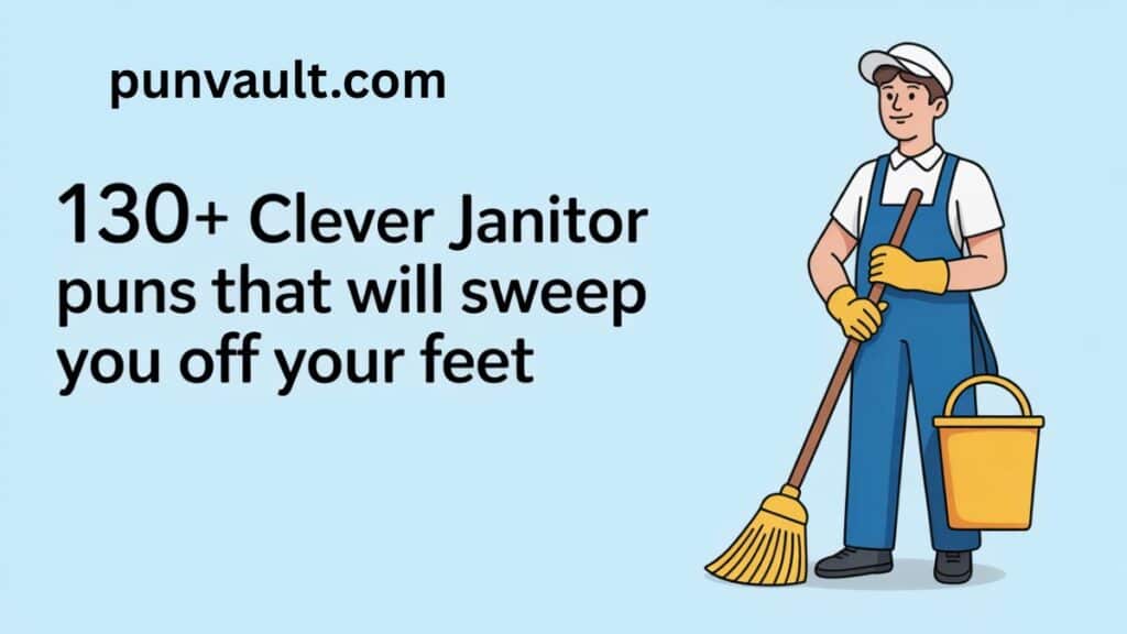 130+ Clever Janitor Puns That Will Sweep You Off Your Feet