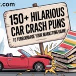 150+ Hilarious Car Crash Puns to Turbocharge Your Marketing Game!