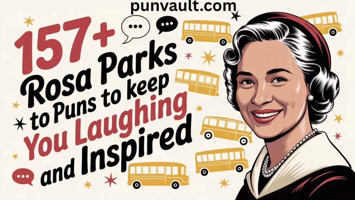 157+ Rosa Parks Puns to Keep You Laughing and Inspired