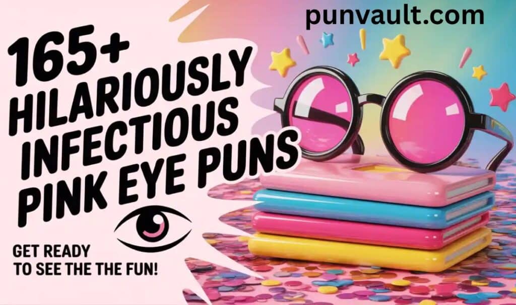 165+ Hilariously Infectious Pink Eye Puns That Will Have You Seeing the Fun