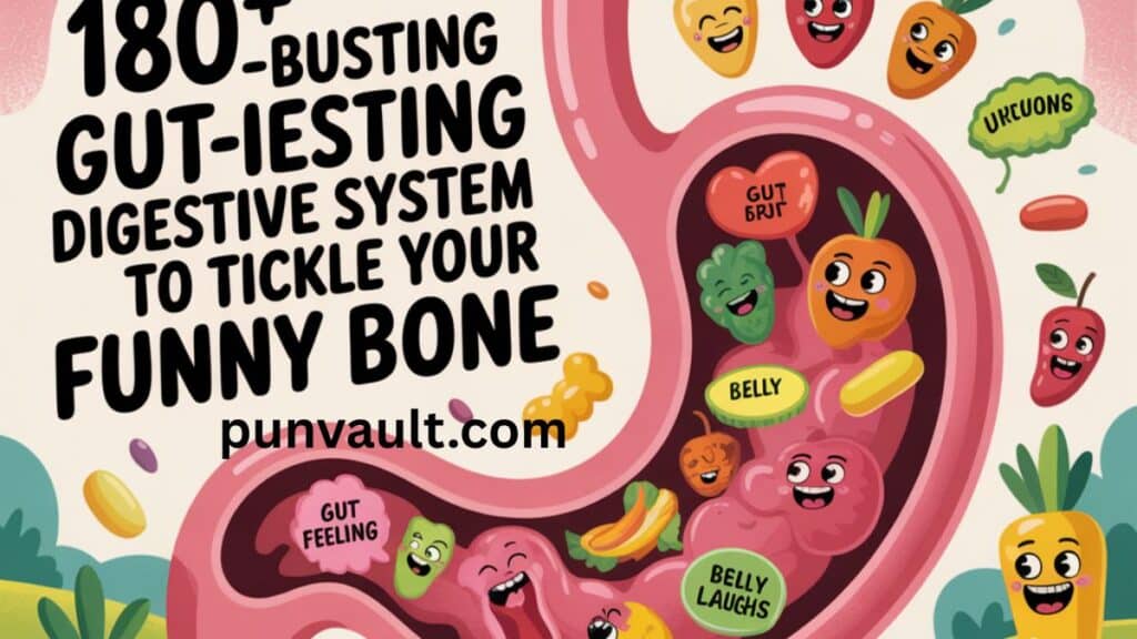 180+ Gut-Busting Digestive System Puns to Tickle Your Funny Bone
