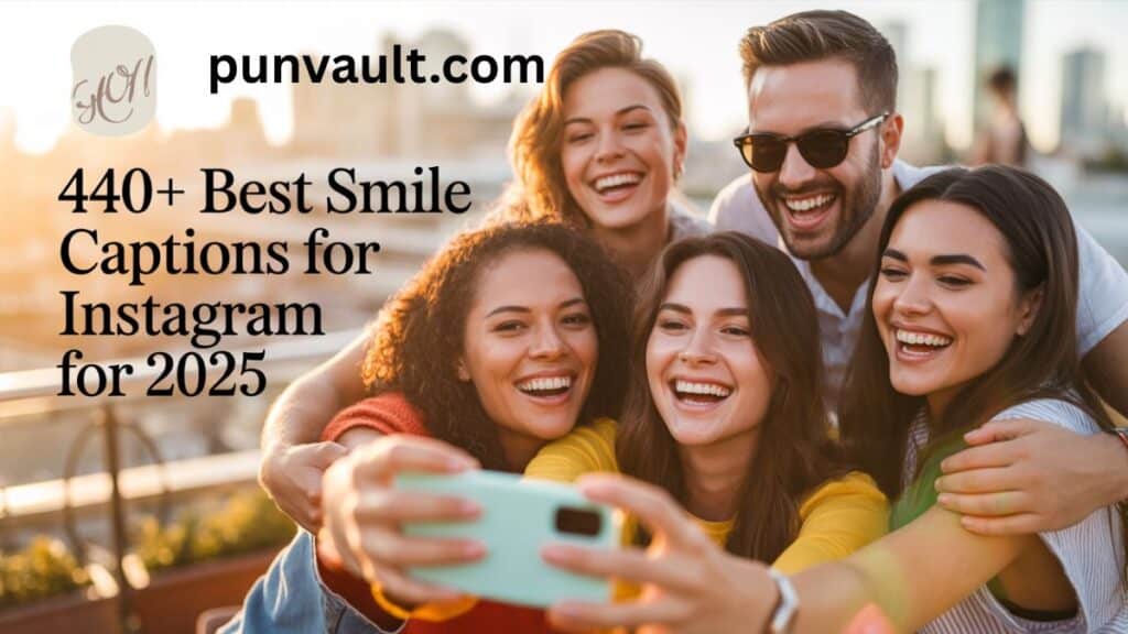 440+ Best Smile Captions for Instagram for 2025