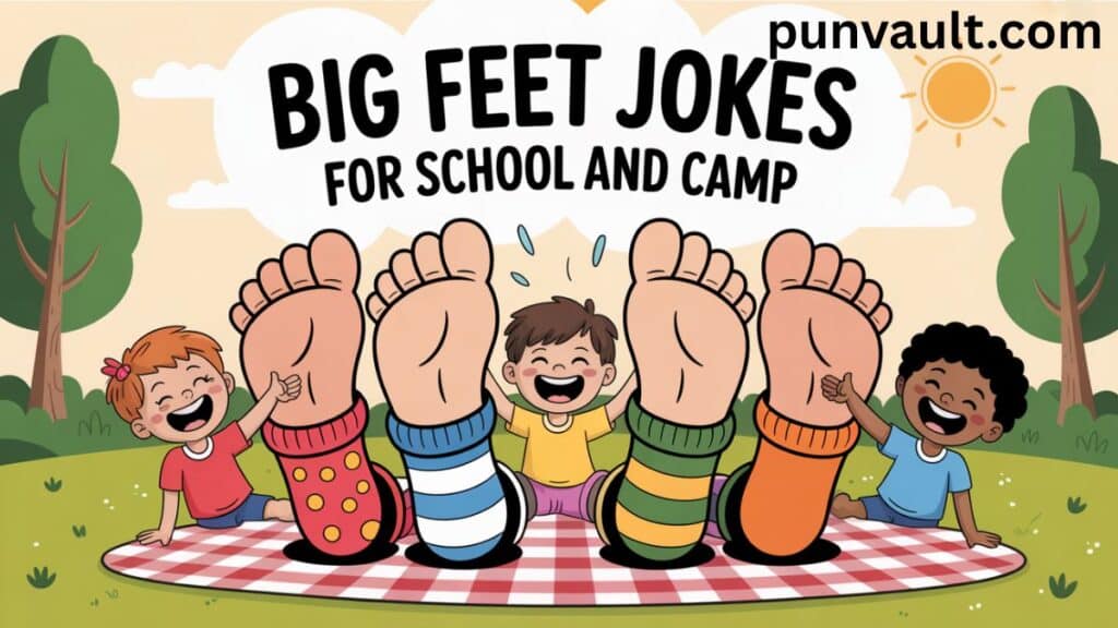 170+ Hilarious Big Feet Jokes That Will Have You Stepping into Laughter