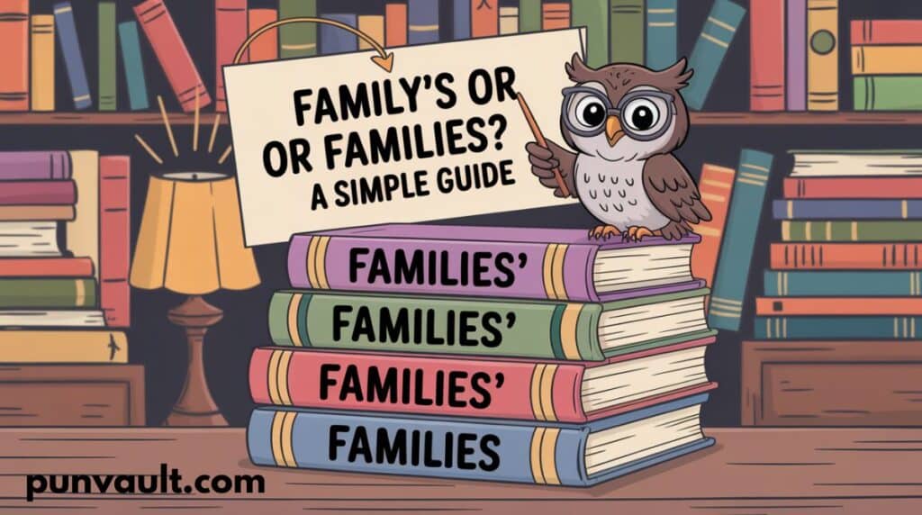 Family’s or Families’ or Families? A Simple Guide