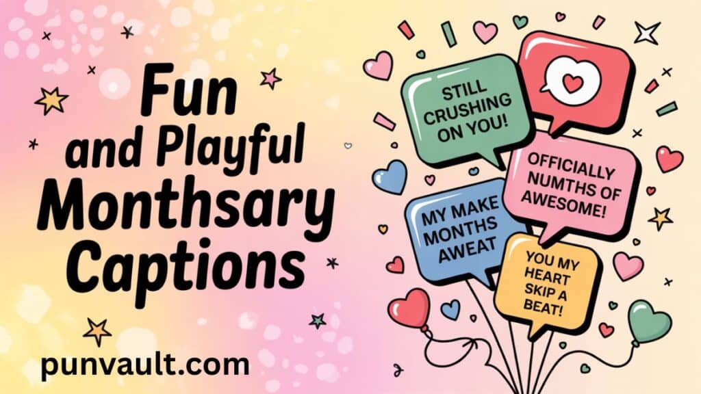 225+Best Monthsary Captions for Couples in 2025