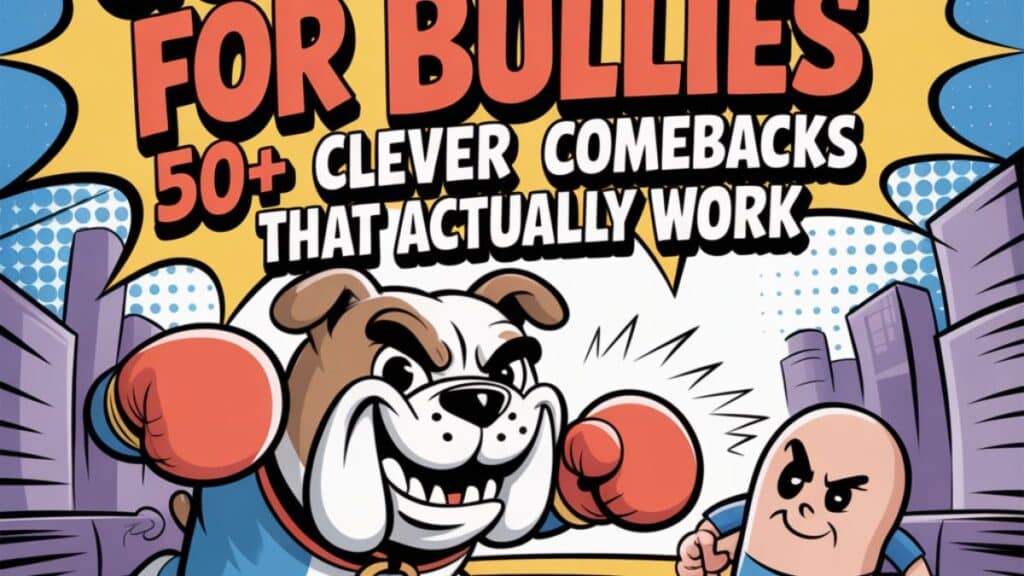 Good Roasts For Bullies 50+ Clever Comebacks That Actually Work