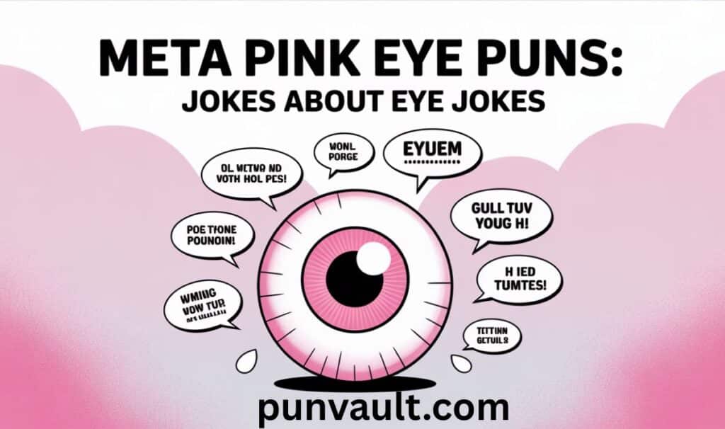 165+ Hilariously Infectious Pink Eye Puns That Will Have You Seeing the Fun
