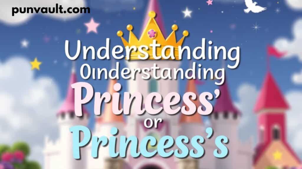 Understanding “Princess’ or Princess’s”