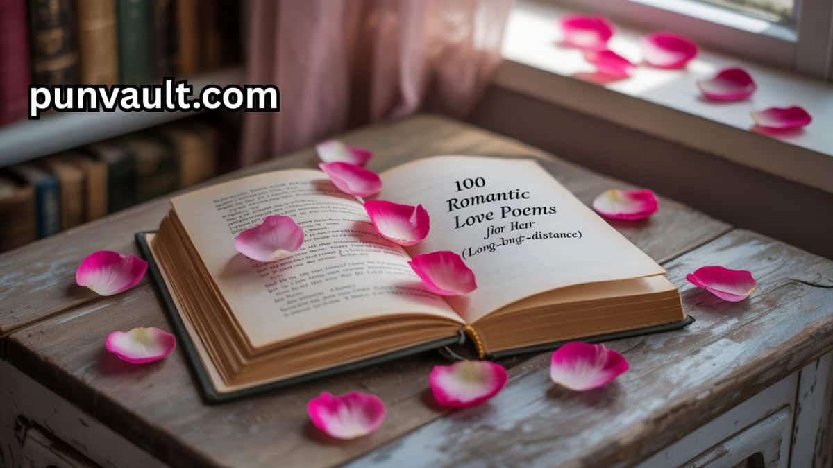 100 Romantic Love Poems for Her (Deep and Long-Distance)