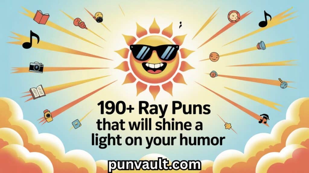 190+ Ray Puns That Will Shine a Light on Your Humor