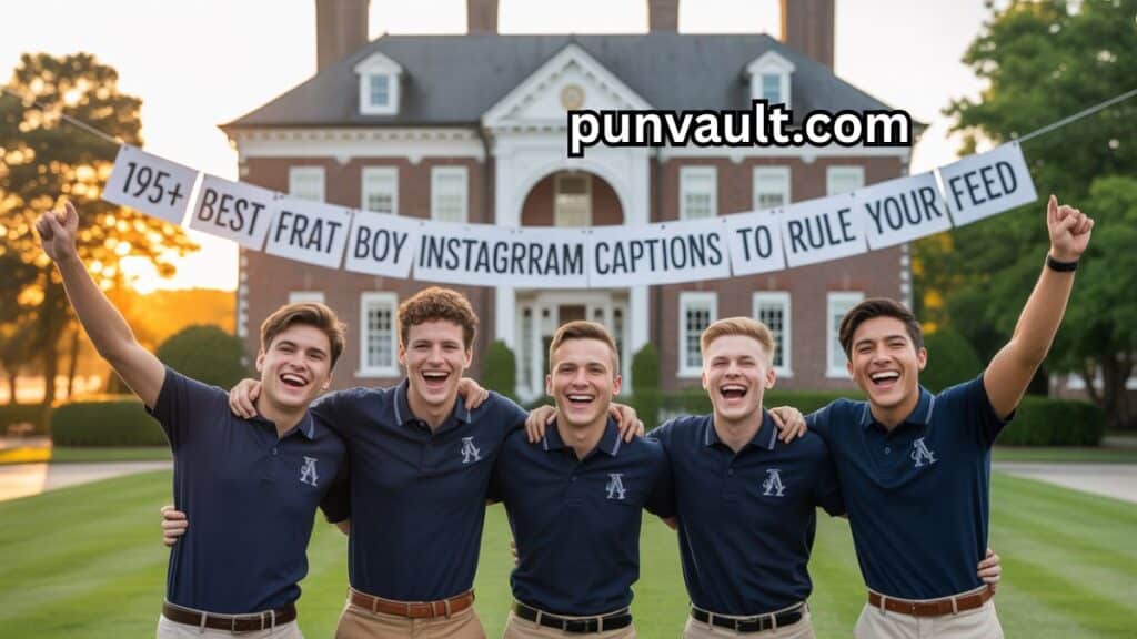 195+ Best Frat Boy Instagram Captions to Rule Your Feed