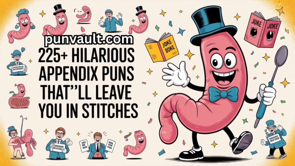 225+ Hilarious Appendix Puns That’ll Leave You in Stitches