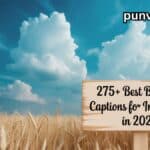 275+Best Blue Sky Captions for Instagram in 2025