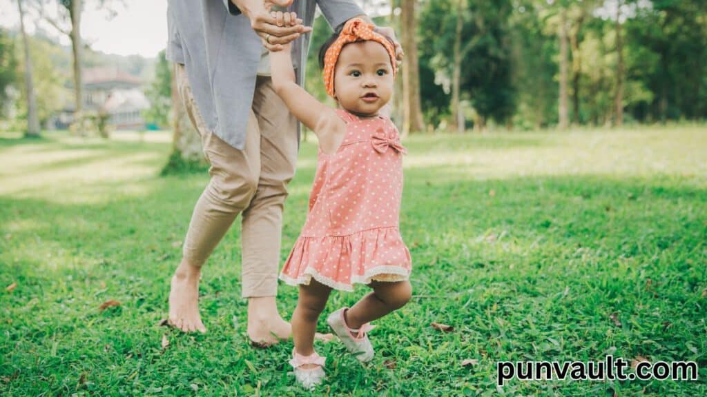295+ Best Baby First Walk Captions for Instagram 2025
