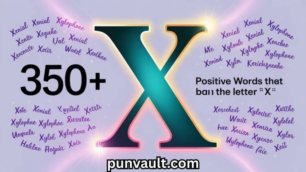 350+Positive Words That Begin With The Letter “X”