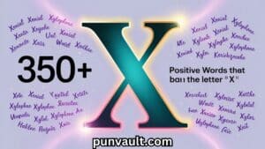 350+Positive Words That Begin With The Letter “X”