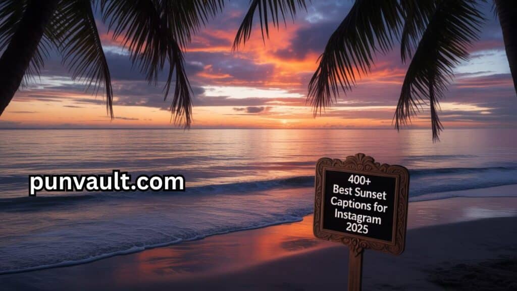 400+Best Sunset Captions for Instagram for 2025
