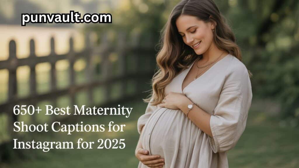 650+ Best Maternity Shoot Captions for Instagram for 2025