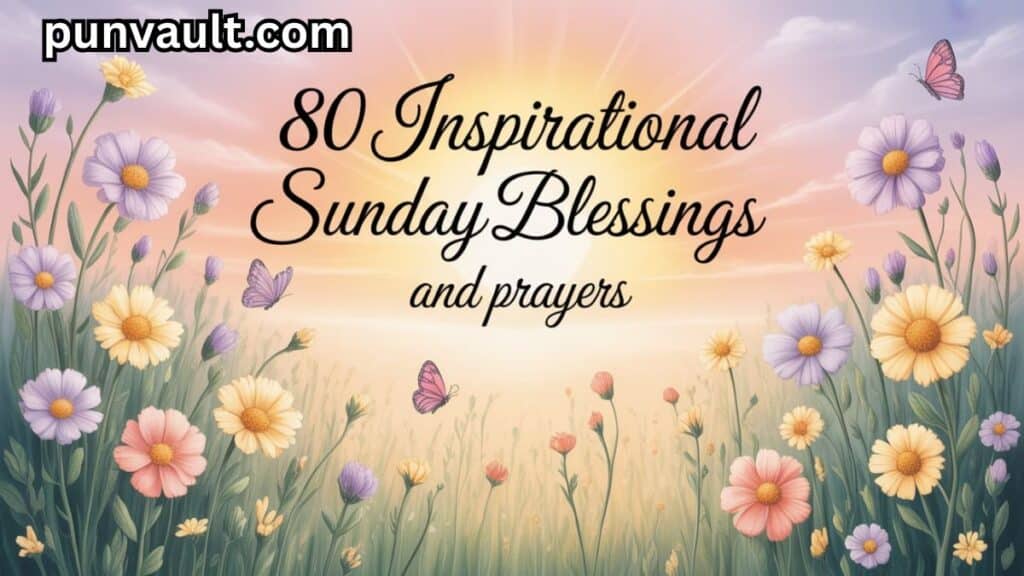 80 Inspirational Sunday Blessings and Prayers (with Heartwarming Messages)
