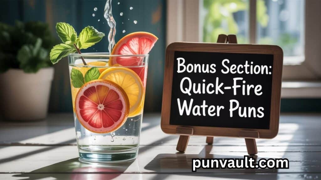 150+ Hilarious Water Puns to Make a Big Splash of Fun