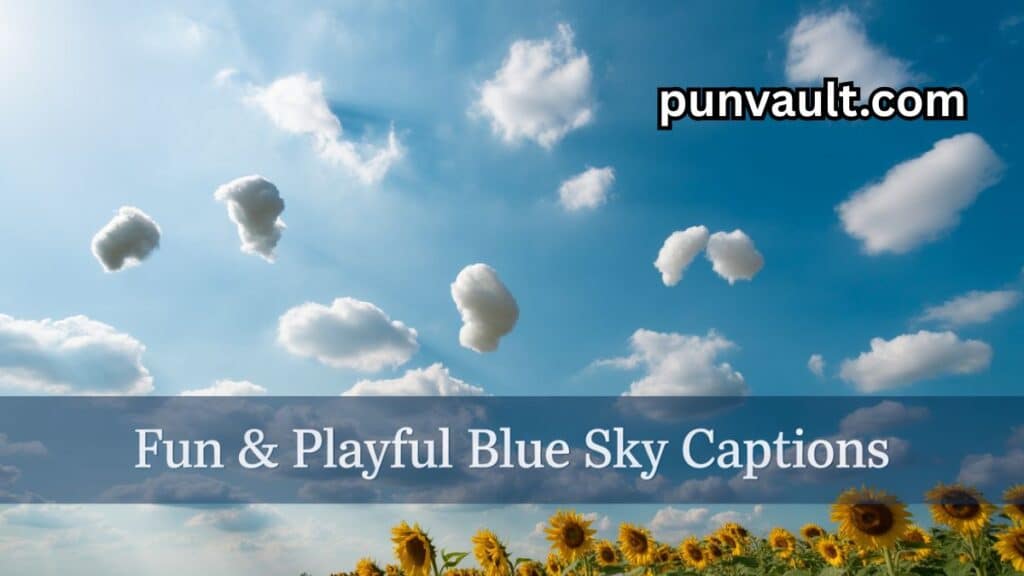 275+Best Blue Sky Captions for Instagram in 2025