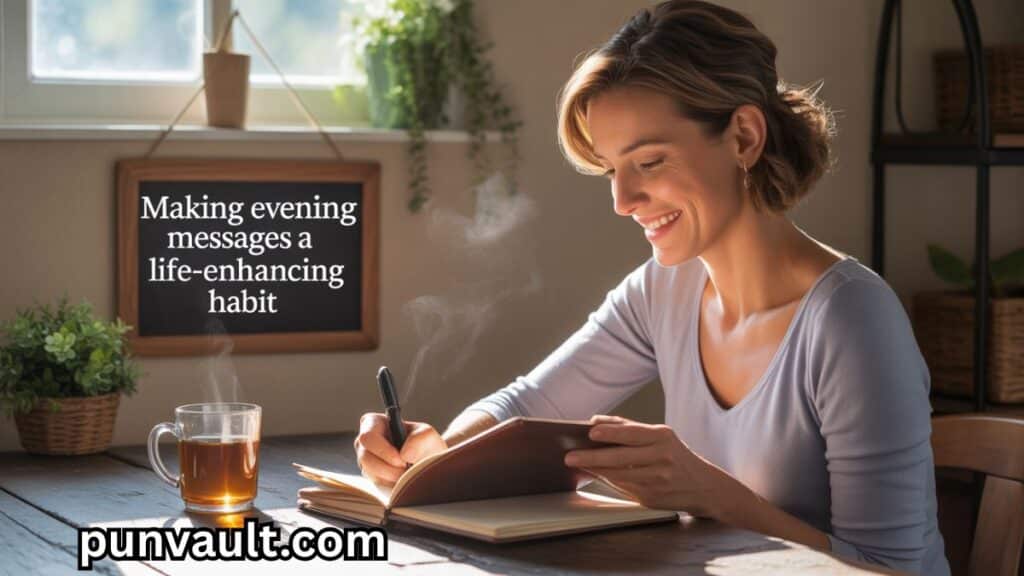 Uplifting Good Evening Messages and Blessings to Share