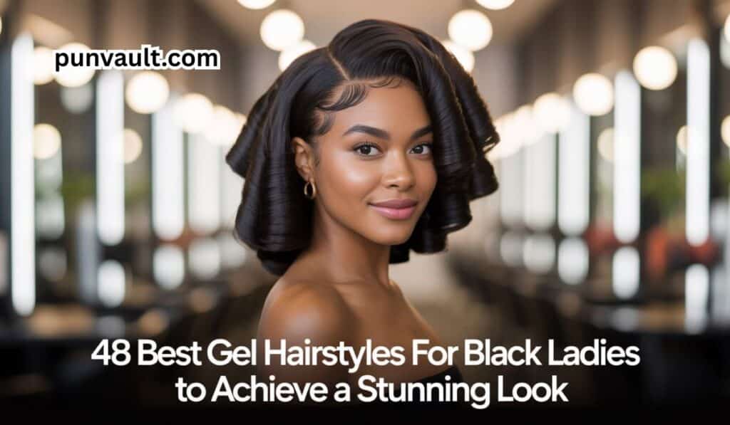 48 Best Gel Hairstyles for Black Ladies to Achieve a Stunning Look