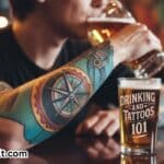 Drinking and Tattoos 101: Before, During, and After Your Session