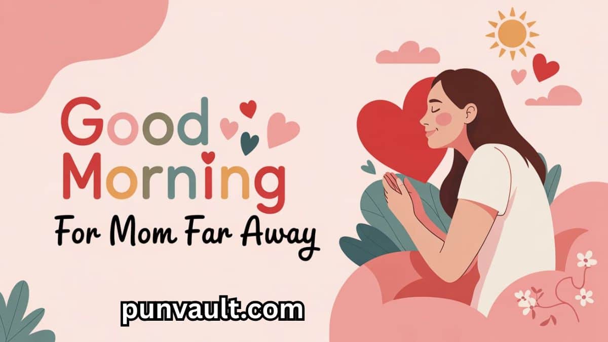 Heart Touching Good Morning Messages for Mom Far Away