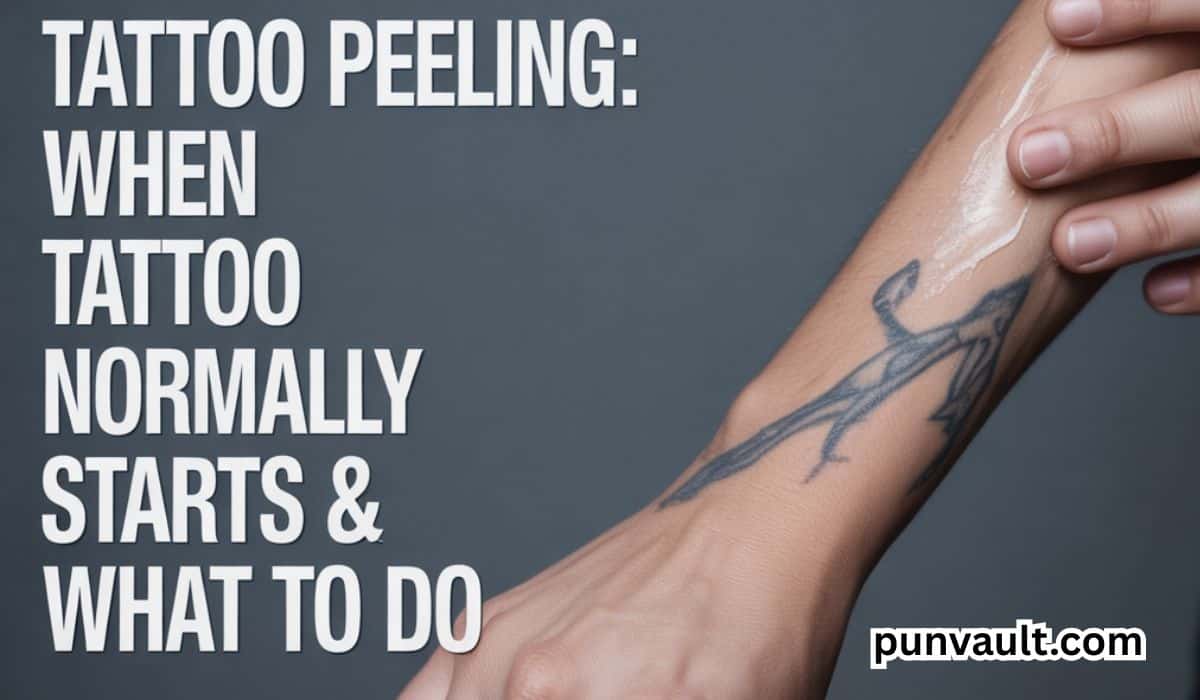 Tattoo Peeling: When Tattoo Peeling Normally Starts & What To Do