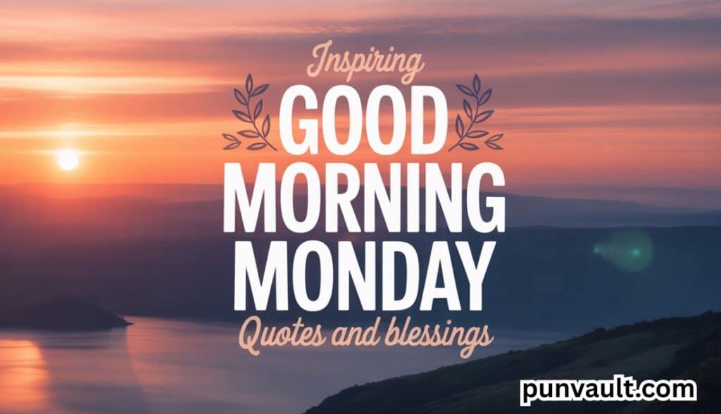 Inspiring Good Morning Monday Quotes and Blessings